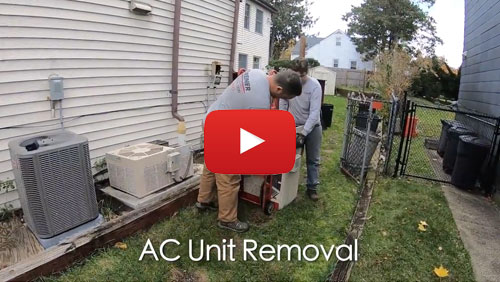 Air Conditioner Removal and Installation